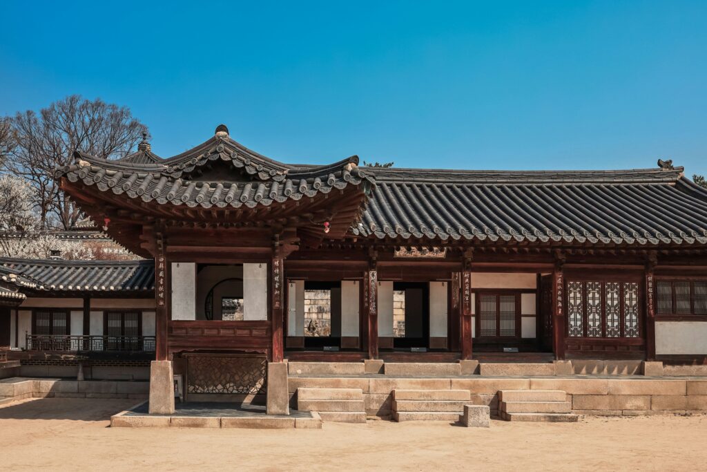Traditional hanok house in Bukchon village